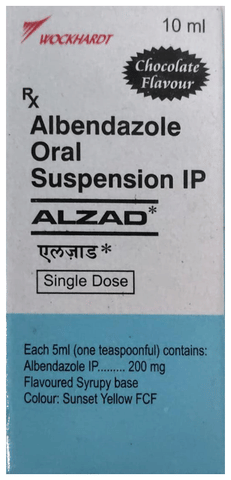 Alzad Oral Suspension Chocolate