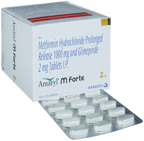 Amaryl M Forte 2mg Tablet PR