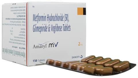 Amaryl MV 2mg Tablet SR