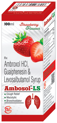 Ambosol-LS Syrup Strawberry