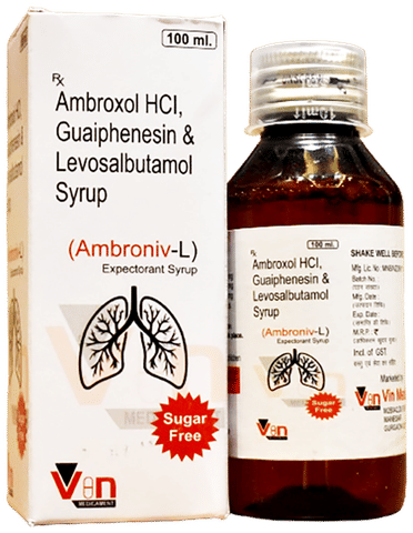 Ambroniv-L Expectorant Syrup Sugar Free
