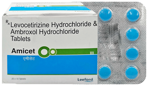 Amicet 5 mg/60 mg Tablet