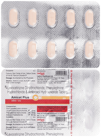 Amicet Plus Tablet