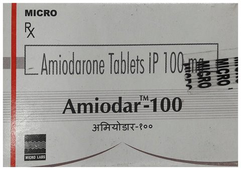 amiODAR 100 Tablet