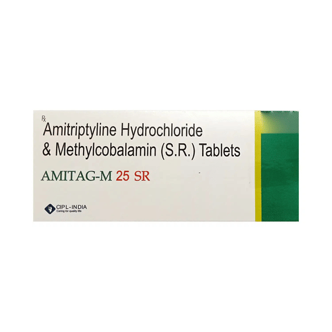 Amitag-M 25 SR Tablet
