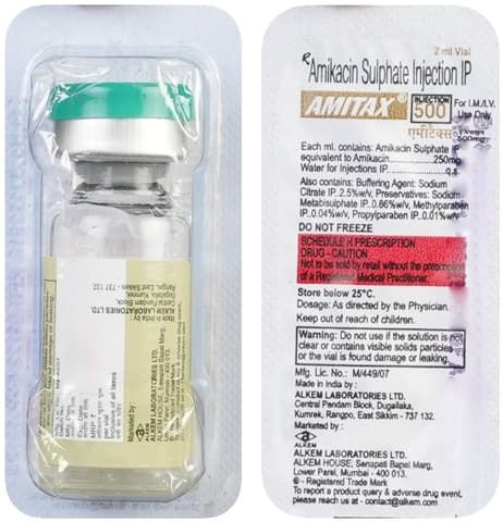 Amitax 500mg Injection