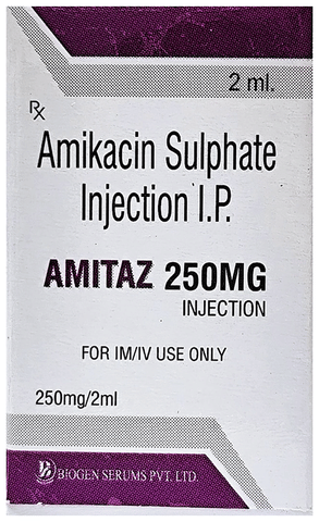 Amitaz 250MG Injection