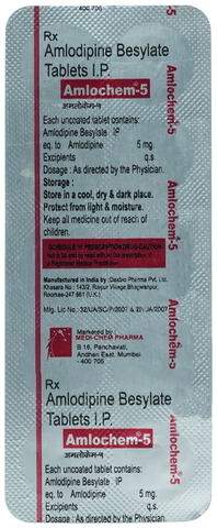 Amlochem 5mg Tablet