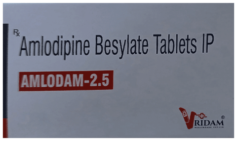 Amlodam 2.5 Tablet