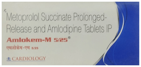 Amlokem M 5mg/25mg Tablet