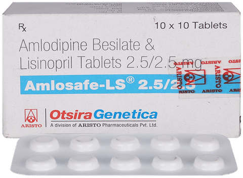 Amlosafe-LS 2.5mg/2.5mg Tablet