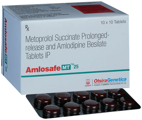 Amlosafe MT 25 Tablet PR