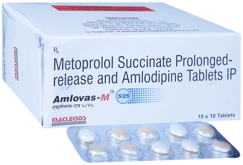 Amlovas-M 5/25 Tablet PR