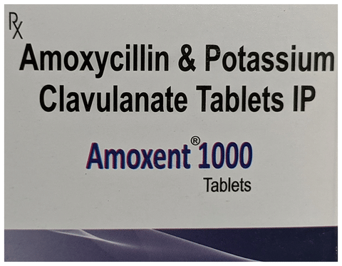 Amoxent 1000 Tablet