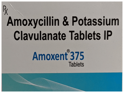 Amoxent 375 Tablet