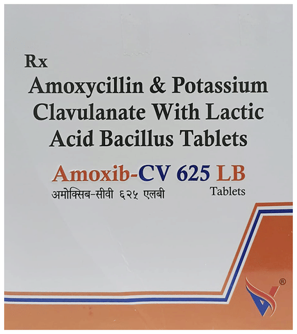 Amoxib-CV 625 LB Tablet