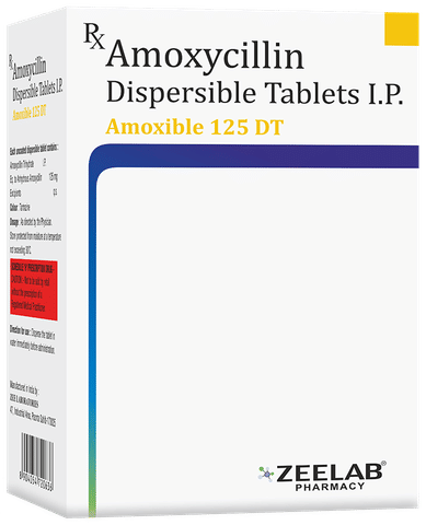 Amoxible 125 DT Tablet