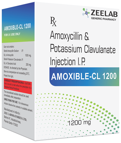 Amoxible-CL 1200 Injection