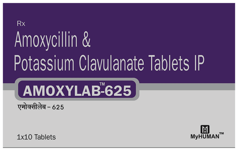 Amoxylab 625 Tablet