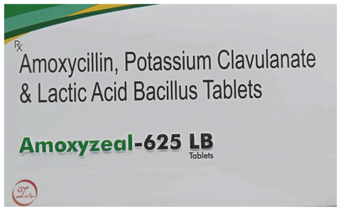 Amoxyzeal 625 LB Tablet
