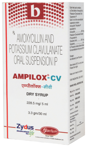 Ampilox CV 200 mg/28.5 mg Dry Syrup