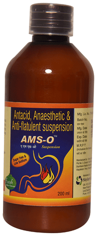 AMS-O Oral Suspension Fresh Mint Sugar Free