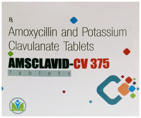 Amsclavid-CV 375 Tablet