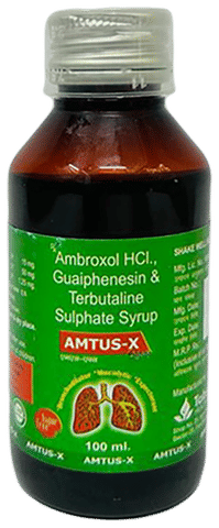 Amtus-X Syrup Sugar Free