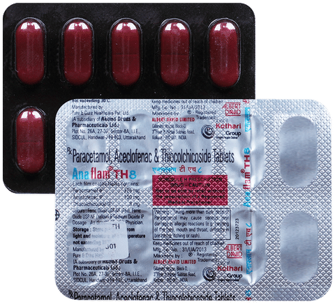 Anaflam TH 8 Tablet