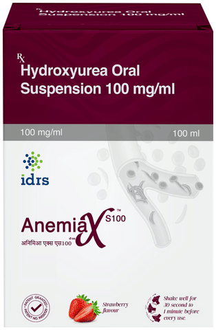 Anemiax S 100 Oral Suspension Strawberry