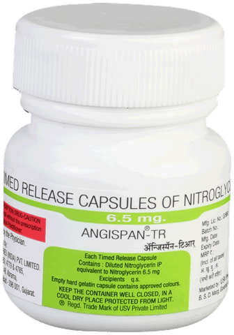 Angispan-TR 6.5mg Capsule