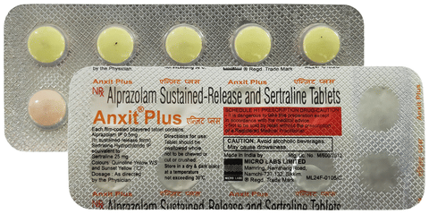 Anxit Plus 0.5 mg/25 mg Tablet