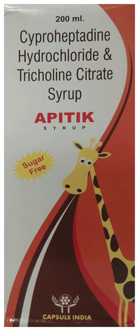 Apitik Syrup Sugar Free