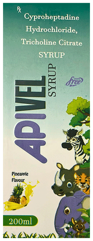 Apivel Syrup Pineapple Sugar Free