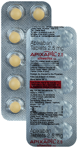 Apixapil 2.5 Tablet