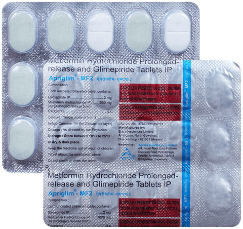 Apriglim-MF 2 Tablet PR