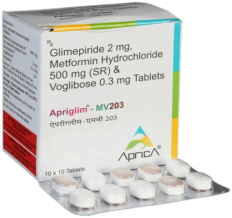 Apriglim-MV 203 Tablet SR