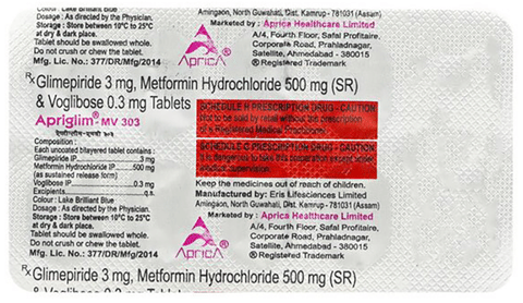 Apriglim-MV 303 Tablet SR