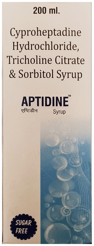 Aptidine Syrup Sugar Free