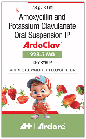 ArdoClav 228.5 MG Dry Syrup