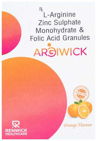 Argiwick Sachet Orange Sugar Free
