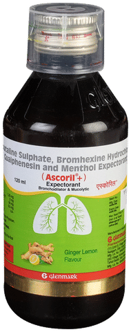 ASCoril plus Expectorant Ginger Lemon