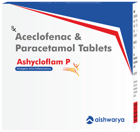 Ashycloflam P 100mg/325mg Tablet
