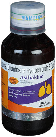 Asthakind Expectorant Sugar Free