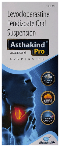 Asthakind Pro Oral Suspension Mango Sugar Free
