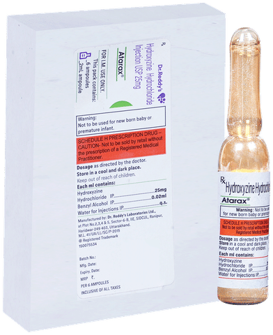 Atarax 25mg Injection