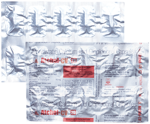 Atchol CV 20mg/75mg Capsule