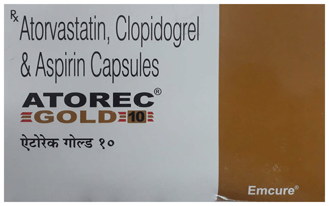 Atorec Gold 75mg/10mg/75mg Capsule