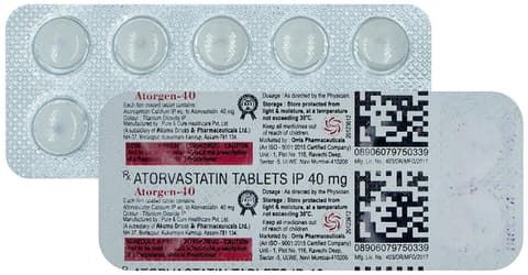 Atorgen 40 Tablet