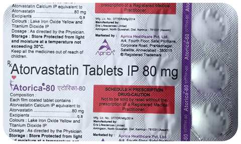 Atorica 80mg Tablet